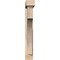 Ekena Millwork Westlake Block Smooth Bracket w/ Offset Brace, Douglas Fir, 5 1/2"W x 28"D x 40"H BKT0604X28X40WTL05SDF - alternate 3